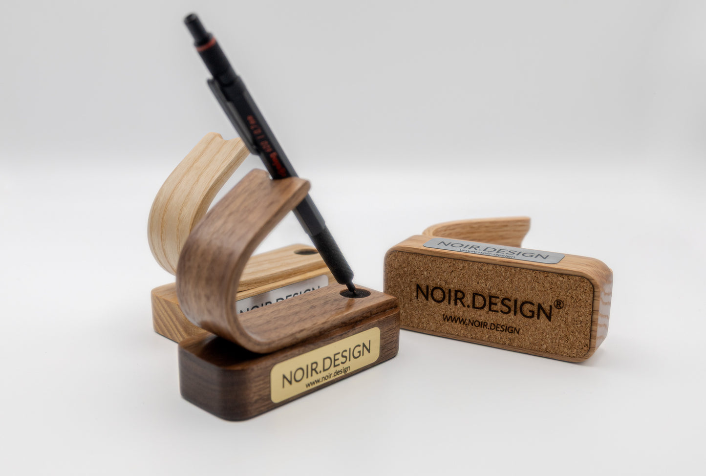 Luxury wooden pen holder gift