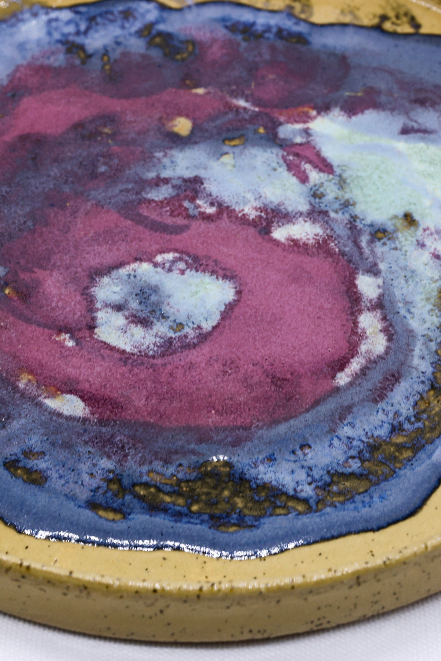 23 cm Berrywave Stoneware Handmade Ceramic Dinner Plate