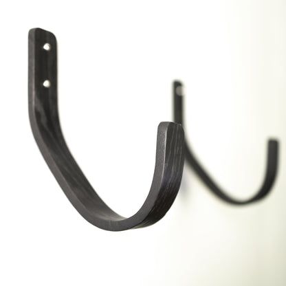 Waves 2.0 | Longboard - Surfboard Wall Mounts | Intense Black