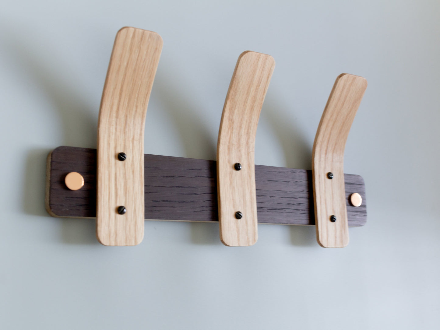 Oak Coat Rack | BL Tordu Silver